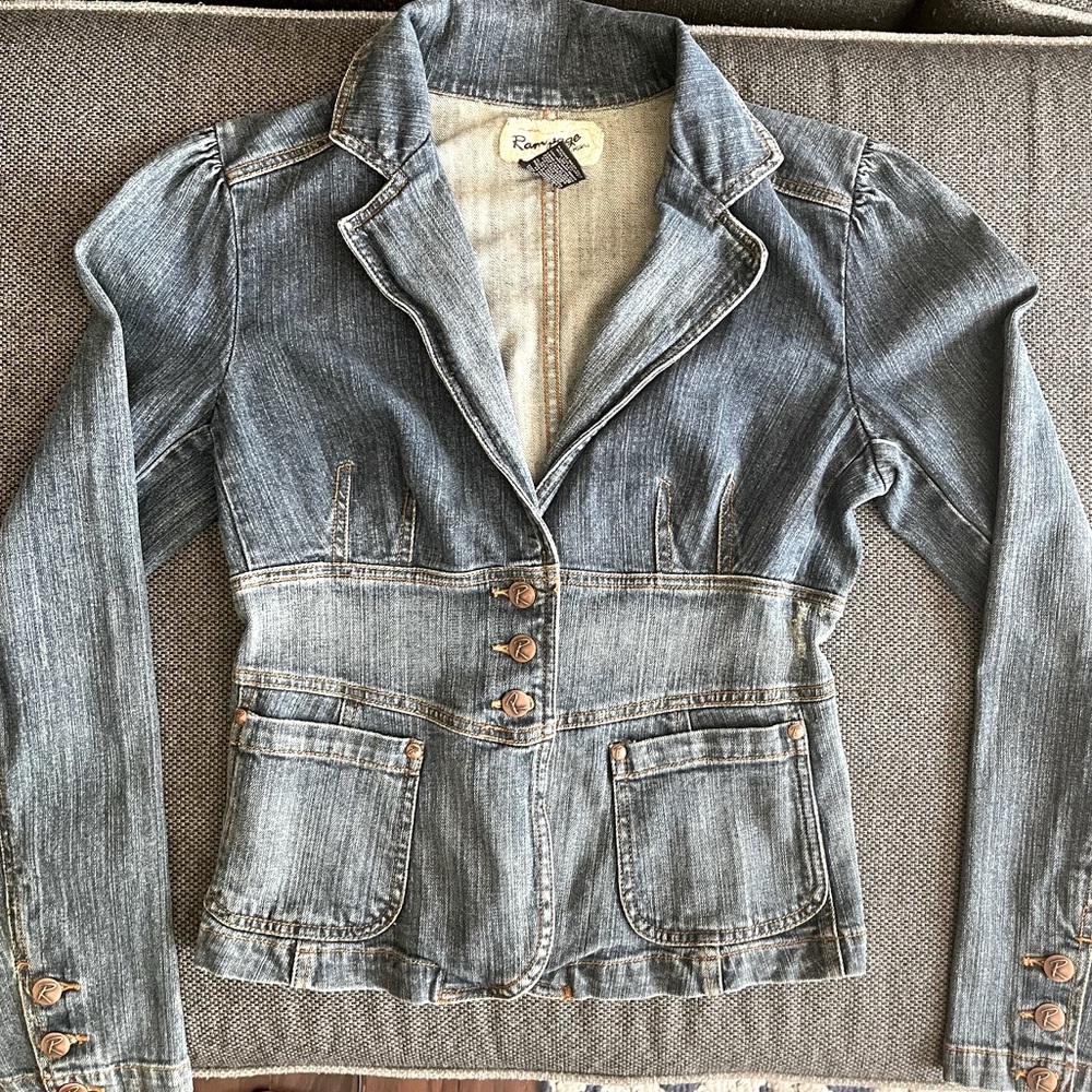Rampage Fitted Jean Jacket
